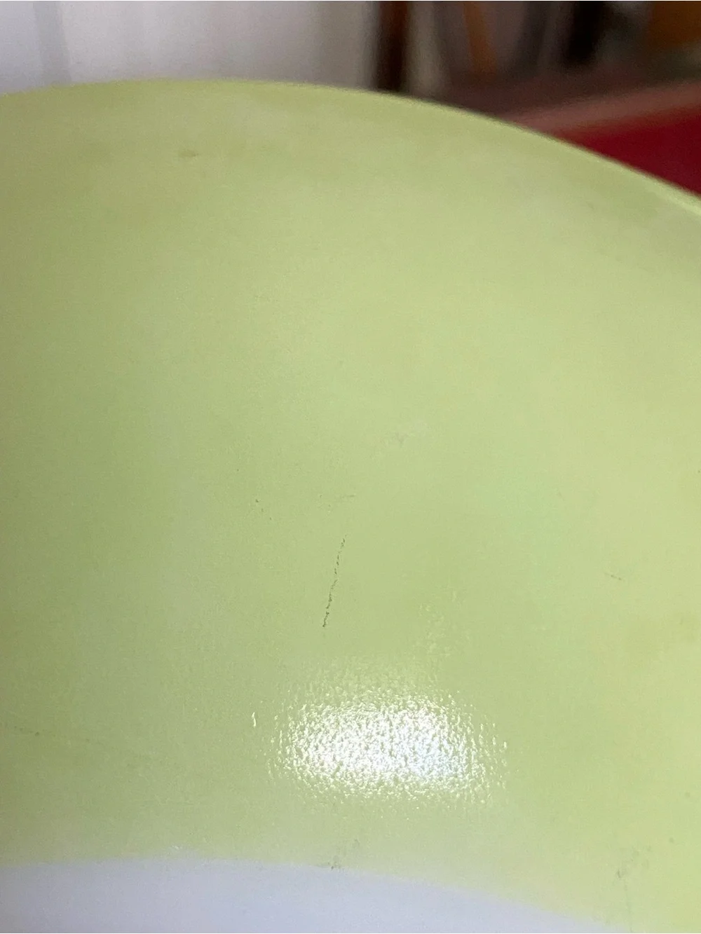 Vintage Pyrex 2QT 024 Lime Green Round Casserole Dish Mixing Bowl
